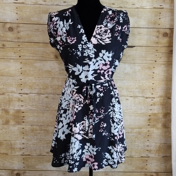 yumi kim lexey silk wrap dress